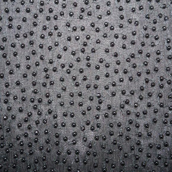 Vintage 80s Silk Beaded Sequin Jacket - Picture 3 of 10